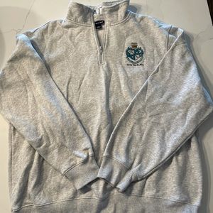 Zeta Tau Alpha1/4 zip sweatshirt ZTA